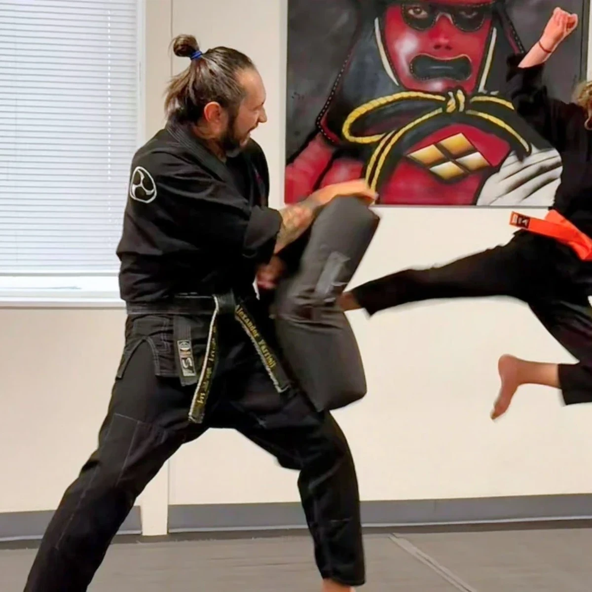 Students training at Street Fighters Martial Arts Academy