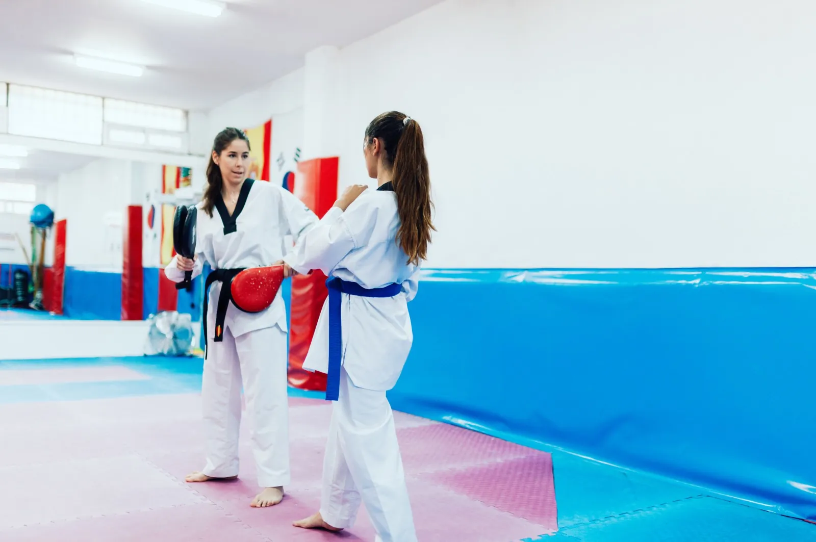 Karate self-defense training at Street Fighters Martial Arts Academy