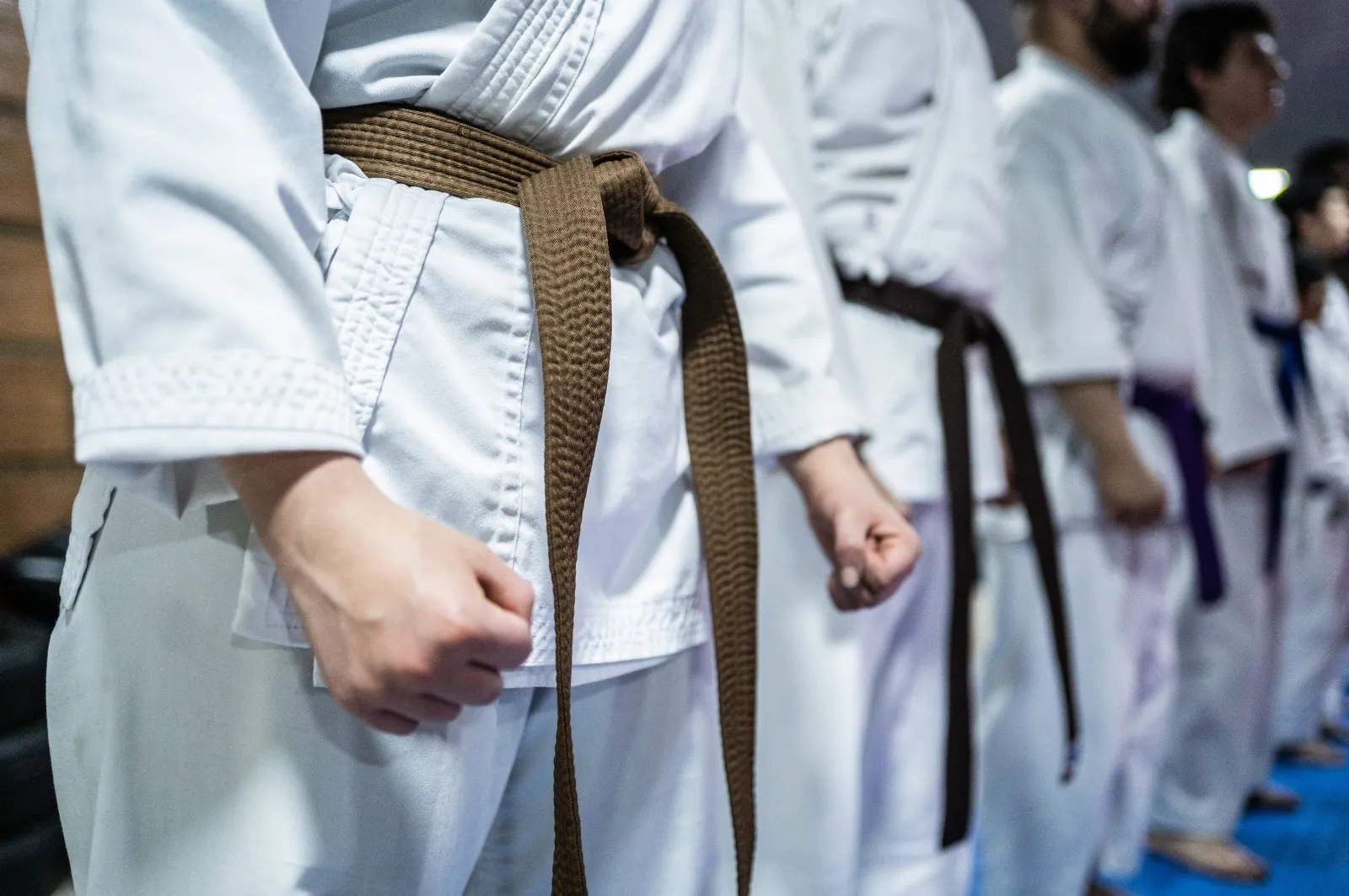 Karate training at Street Fighters Martial Arts Academy