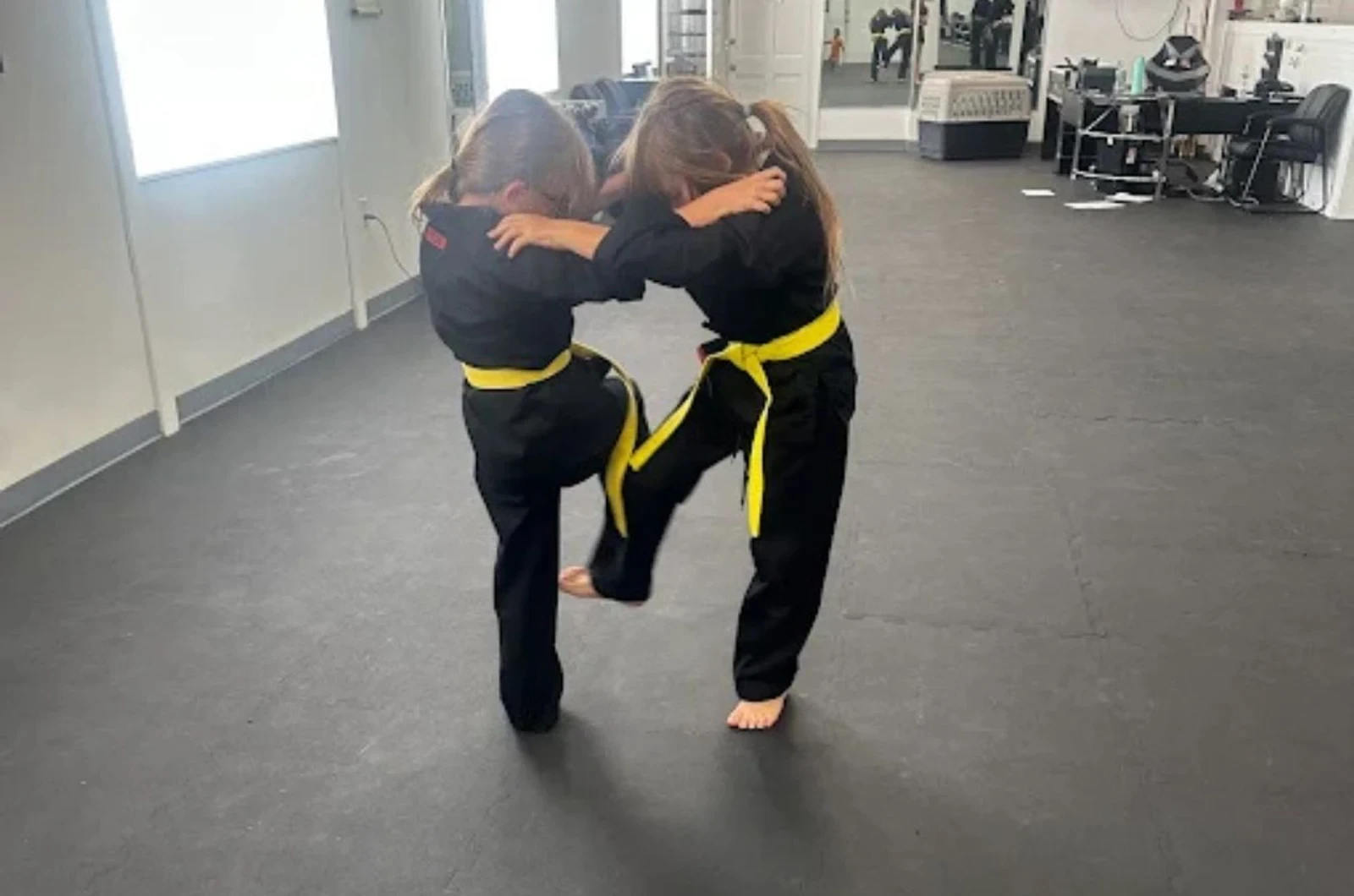 Kids martial arts class at Street Fighters Martial Arts Academy